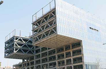 寧波報業傳媒大廈鋼結構工程